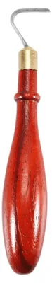 Keramik-Reparaturmesser aus Wolframstahl, L-förmig, 16 cm