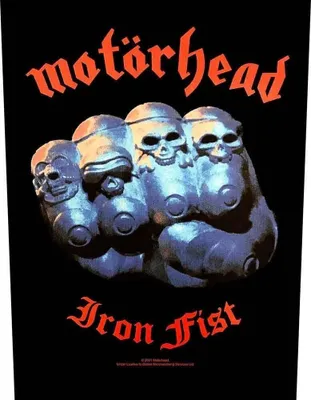 Obrázok produktu pre Motörhead Iron Fist 2017 Nášivka 36 x 30 cm