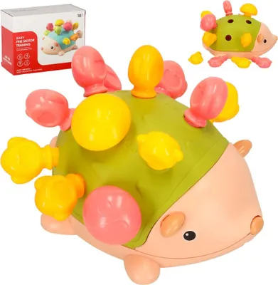 Obrázek produktu pro Creative Corner Smyslově vzdělávací montessori zelený ježek