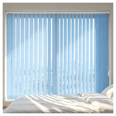 Imagen del producto de Persianas verticales translúcidas para ventanas, dimensiones 260x150 cm