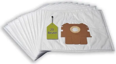 Produktbild von 20 Staubsaugerbeutel kompatibel mit PROGRESS P 2430... 2435 Serie