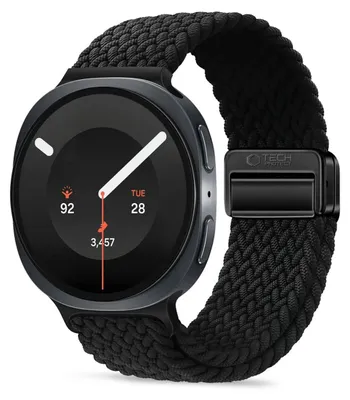 Obrázok produktu pre TECH-PROTECT nylonový remienok pre hodinky SAMSUNG GALAXY WATCH 8 / 9 / CLASSIC (40 / 44 / 46 mm), čierna farba (5906302325658)