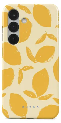 Productafbeelding van Burga Tough Backcover voor de Samsung Galaxy S25 - Lemon Tart