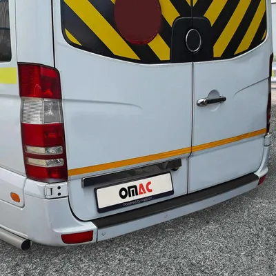 Zdjęcie produktu dla Zderzak ochronny do VW Crafter 2006-2016 Zderzak ochronny czarny matowy ABS
