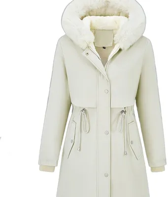 Productafbeelding van Currero Winterjas Dames Melkachtig M