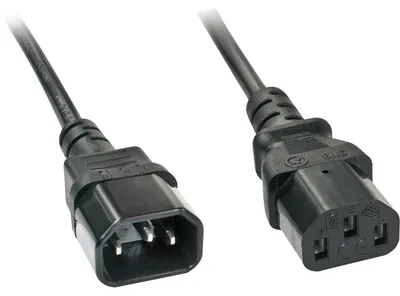 Obrázek produktu pro Lindy 30331, 2 m, C14 rozdvojovač, C13 rozdvojovač, H05VV-F3G