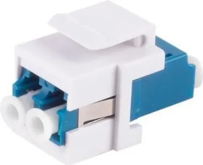 Image de shiverpeaks ®-BASIC-S--LWL-Keystone Verbinder, LC-LC, Duplex, blau (BS08-10200)