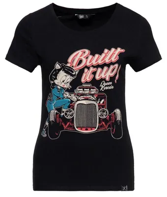 Produktbild von Queen Kerosin T-Shirt - Built It Up Schwarz S