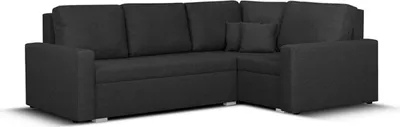 Produktbild von Ecksofa mit Schlaffunktion MILO - Dunkelgrau