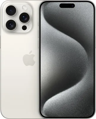 Produktbild von Apple iPhone 15 Pro Max , 17 cm (6.7"), 2796 x 1290 Pixel, 256 GB, 48 MP, iOS 17, Titan, Weiß