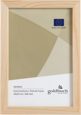 Produktbild von Goldbuch Holz-Fotorahmen Skandi 10x15 cm natur