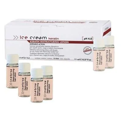 Produktbild von Inebrya Keratin Restructuring Lotion Ampullen 12×11 ml