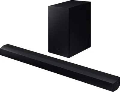 Produktbild von Samsung HW-C440G 2.1-Kanal Soundbar mit Subwoofer und 3 Lautsprechern, Game Mode, 300 W, DTS Virtual:X, One Remote Control