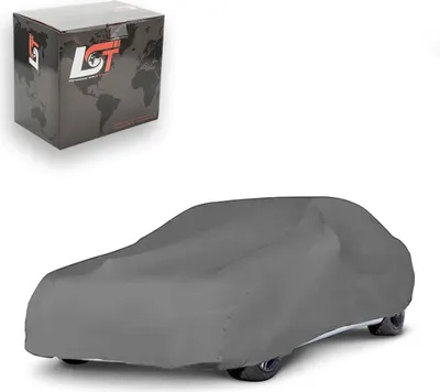 Produktbild von Autoschutzhülle Cover atmungsaktiv Abdeckung Ganzgarage Schutzplane Grau L