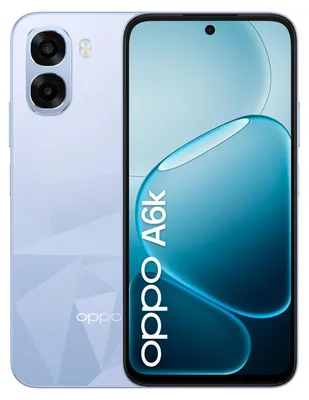 Zdjęcie produktu dla OPPO A6k, 17,1 cm (6.75"), 4 GB, 256 GB, 50 MP, Android 15, Niebieski
