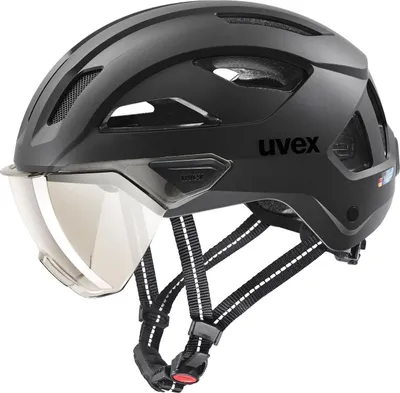 Produktbild von Uvex Stride Visor Helm Schwarz größe 56-59 cm S41.0.731.0115