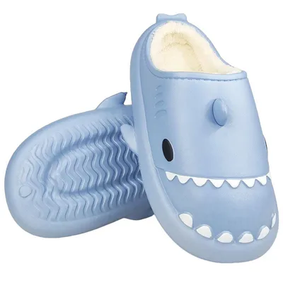 Produktbild von Damen Herren Hausschuhe Schaumstoff Isoliert Slippers Mior Blau Gr.39/40