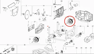 Produktbild von METABO Rad vollst. - 316052580