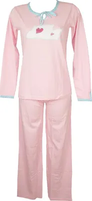 Immagine prodotto di Pigiama donna cotone manica lunga pantalone lungo RAGNO articolo N77211, Taglia 42, Cotone 100%