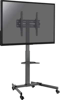 Image de Support sur pied avec roulettes écran TV 32''-55'', Hauteur 116-151cm