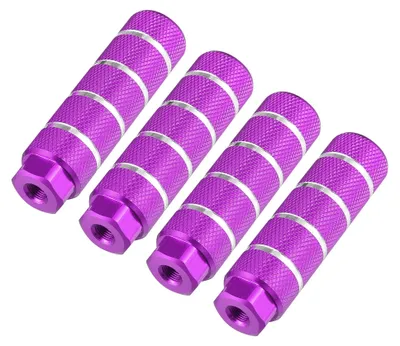 Immagine prodotto di Supporti per l'asse posteriore da 3/8 di pollice - Colore viola (set di 4)