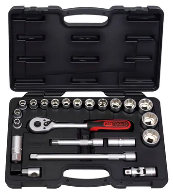 Steckschlüssel-Set 12,5 mm (1/2") 22-teilig