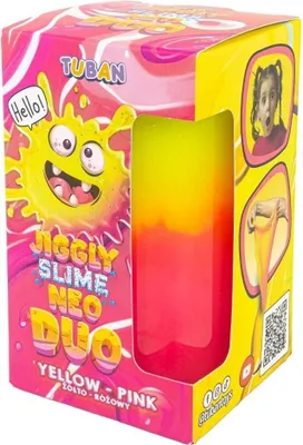 Immagine prodotto di TUBAN Jiggly Slime Neo Duo - Masa plastyczna dwukolorowa 430 g