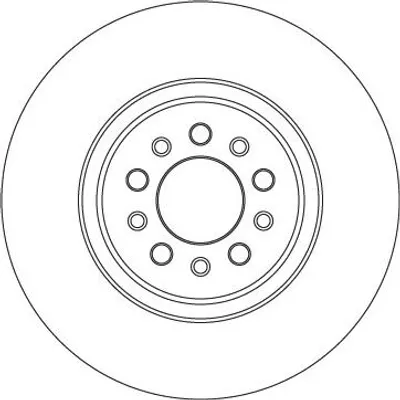 Image de Disque De Frein. Jeep P. Cherokee 2,0-3,2 4X4 13-