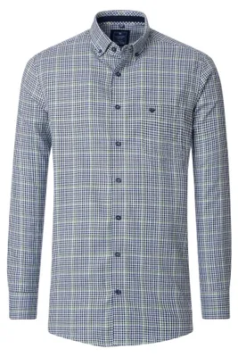 Produktbild von Redmond - Comfort Fit - Herren Langarm Hemd (251060111), Größe:3XL, Farbe:Grün(60)
