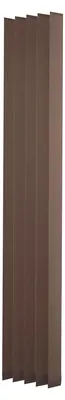 Produktbild von 13 Lamellen Taupe 89 mm Ersatzlamellen für Vertikaljalousien 250 cm