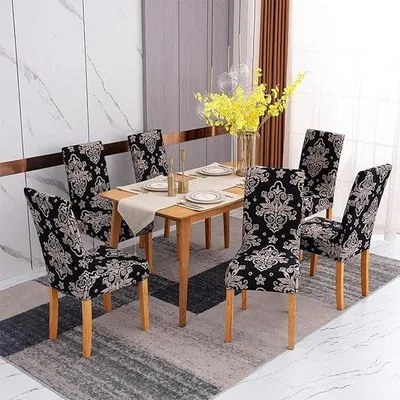 Produktbild von Famanu Stuhlhülle Elastisch - Elegante Stuhlbezüge 35 x 30 x 3 cm