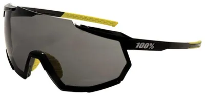 Produktbild von 100% Racetrap 3.0 - Smoke Lens unis gloss black - maximale Sicht und Performa....