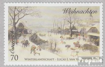 Produktbild von Briefmarken Österreich 2014 Mi 3173 (kompl.Ausg.) gestempelt Weihnachten
