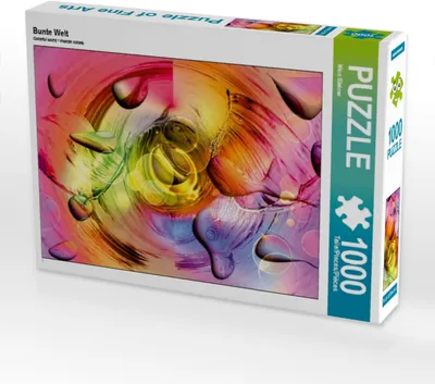 Produktbild von Calvendo Bunte Welt 1000 Teile Puzzle hoch 480x640mm, Bielow Nico; 7414519