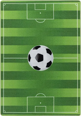 Produktbild von Kinderteppich Waschbar 30° Sportmuster FOOT