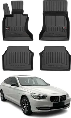 Zdjęcie produktu dla 2009-2017 BMW serii 5 Gran Turismo F07 dywaniki podłogowe TPE czarne 4 szt