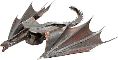 Produktbild von Metal Earth Drogon, Bausatz, Metall