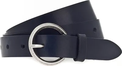 Produktbild von Vanzetti Leder Gürtel Taillengürtel 25mm Leather Belt W105 Marine blau