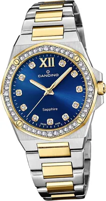Immagine prodotto di Candino Orologio da donna in acciaio inox analogico elegante da polso argento oro Eleganza D2UC4752/2