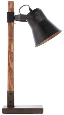 Produktbild von BRILLIANT Tischleuchte Plow schwarz IP20 E27 10 Watt g. f. LED-Leuchtmittel