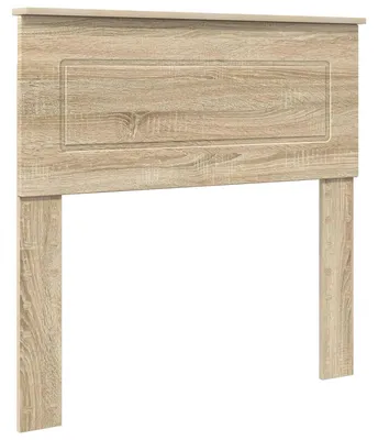 Image de Tête de lit vidaXL en bois composite chêne Sonoma