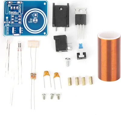 Produktbild von Mini-Tesla-Spulen-Fernbedienungs-LED-Zündmodul-Bausatz, Elektronik-Bastelset, DC12VA-Montagesatz