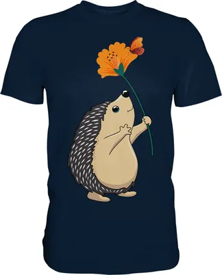 Produktbild von Igel Schmetterling T-Shirt – Navy / M
