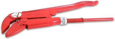 Produktbild von Eckrohrzange 45° rot lackiert 1 Zoll