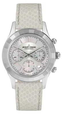 Produktbild von Jacques Lemans Chronographen Venice White