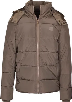 Obrázok produktu pre Urban Classics - HOODED PUFFER Winterjacke dunkeloliv - S