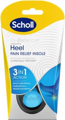 Immagine prodotto di Solette ortopediche per talloni In-Balance (soletta antidolorifica) 1 paio, grande