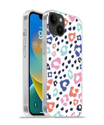 Produktbild von MuchoWow® Handyhülle Schutzhülle Hülle für Apple iPhone 14 Plus - Soft case Panther Druck - Pastell - Farben Silikon Softcase Handy Hülle - Abbildung