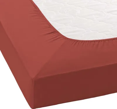 Produktbild von Janine Design Jersey-Spannbetttuch 5002 ELASTIC-JERSEY Farbe tabasco Größe 200x200