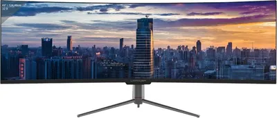 Produktbild von LC-Power M49-DQHD-120-C-Q 124cm (49") DQHD VA Monitor Curved 32:9 HDMI/DP 120Hz